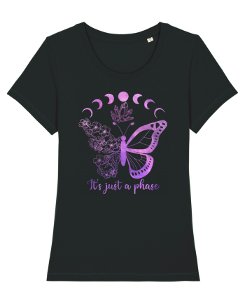 It's Just A Phase Butterfly Black