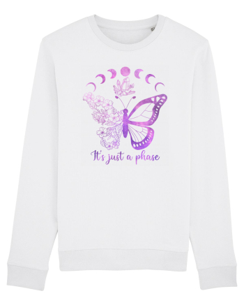 It's Just A Phase Butterfly White