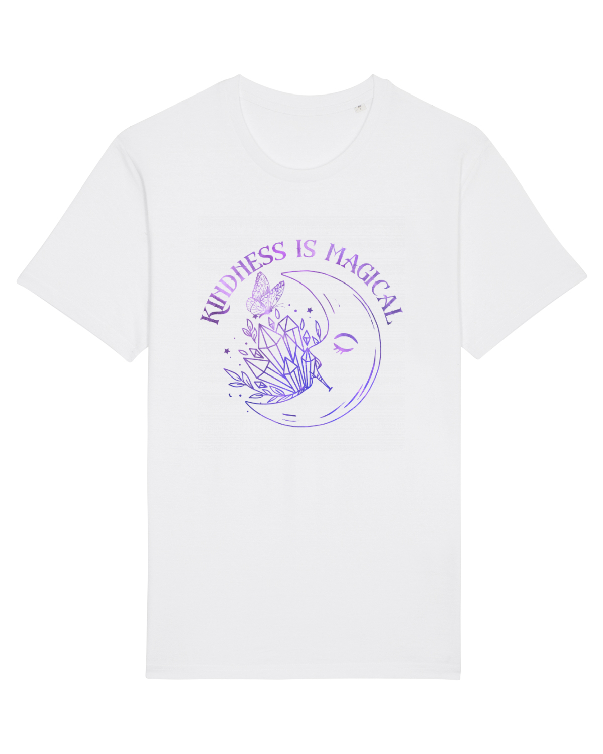 Tricou mânecă scurtă Unisex Rocker White