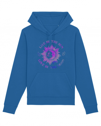 Live By The Sun And Moon Mystical Royal Blue