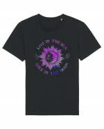 Live By The Sun And Moon Mystical Tricou mânecă scurtă Unisex Rocker