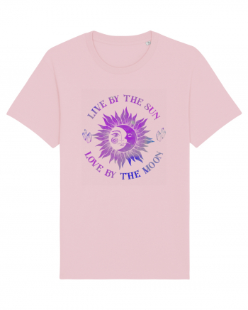 Live By The Sun And Moon Mystical Cotton Pink