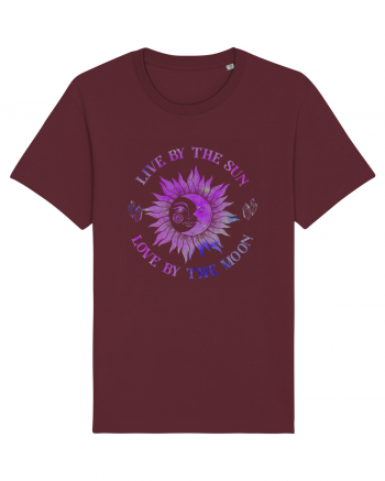 Live By The Sun And Moon Mystical Burgundy