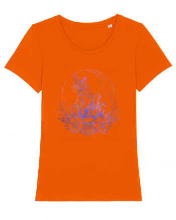 Magic Crystal Ball Mystic Celestial Bright Orange