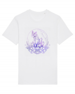 Magic Crystal Ball Mystic Celestial Tricou mânecă scurtă Unisex Rocker