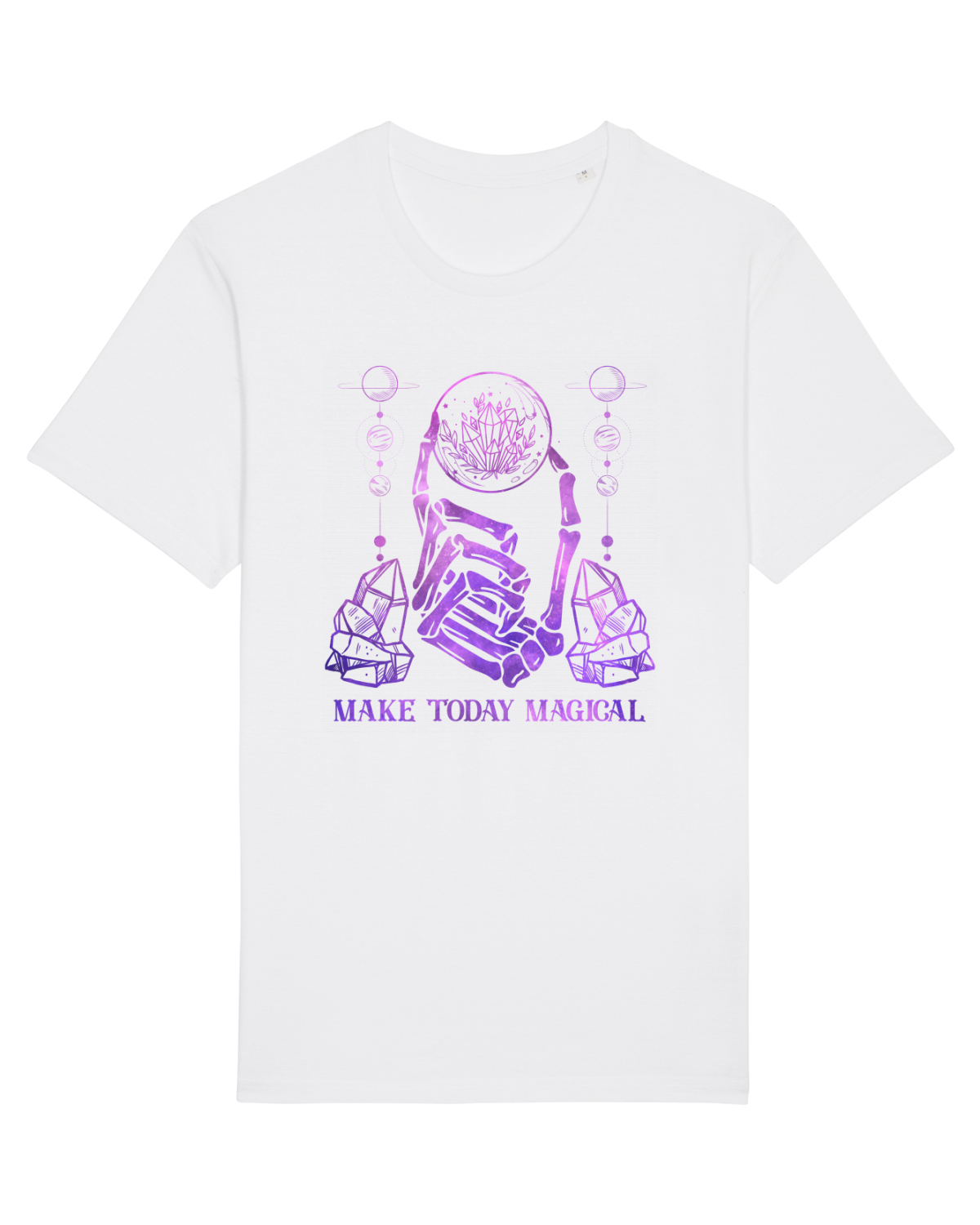 Tricou mânecă scurtă Unisex Rocker White