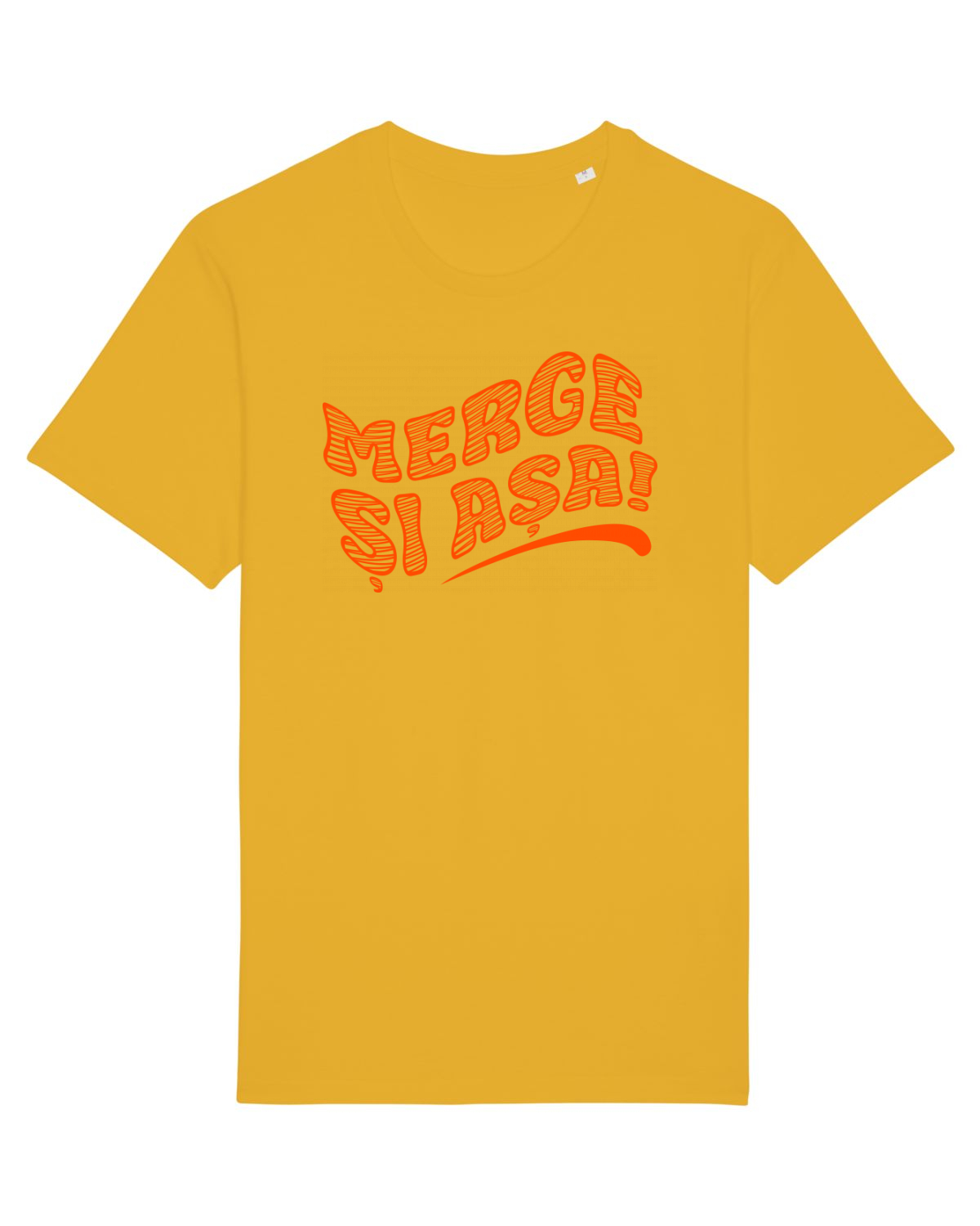 Tricou mânecă scurtă Unisex Rocker Spectra Yellow