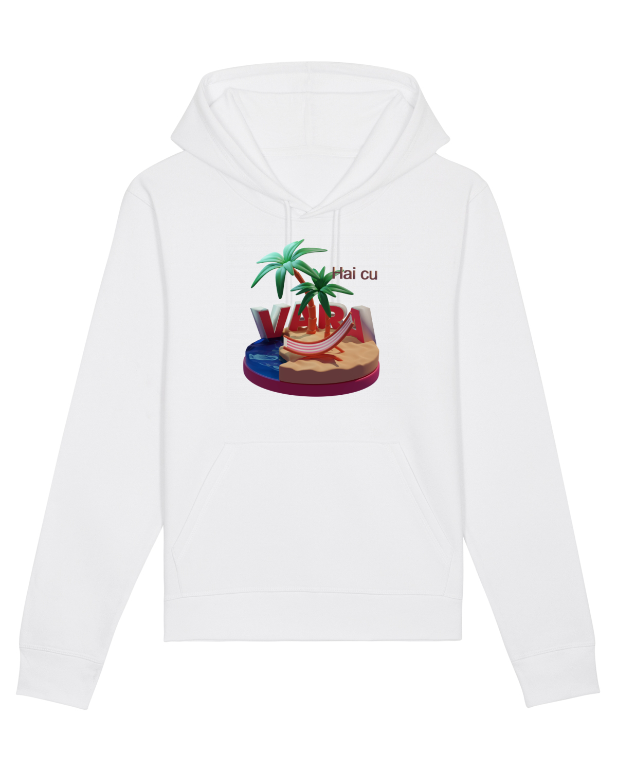 Hanorac Unisex Drummer White