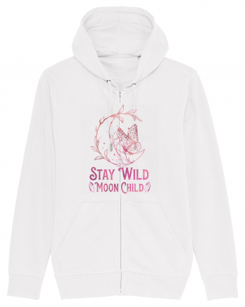 Stay Wild Moon Child White