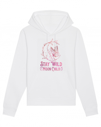 Stay Wild Moon Child White