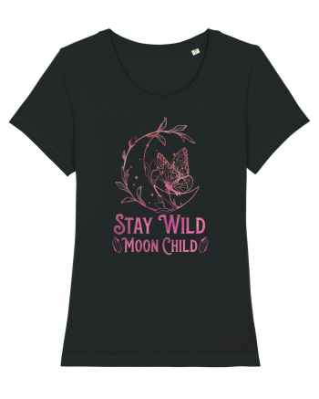 Stay Wild Moon Child Black