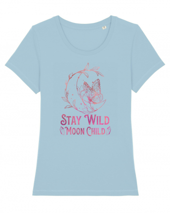 Stay Wild Moon Child Sky Blue