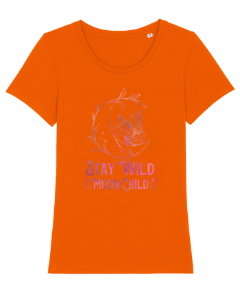 Stay Wild Moon Child Bright Orange