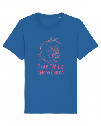 Stay Wild Moon Child Royal Blue