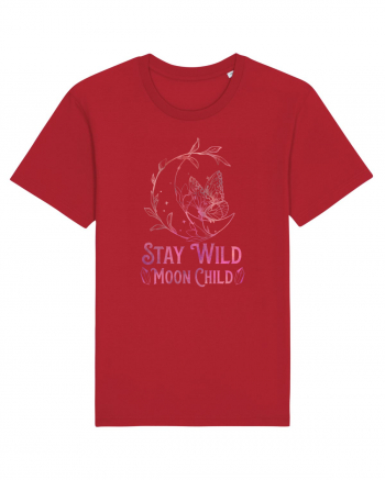 Stay Wild Moon Child Red