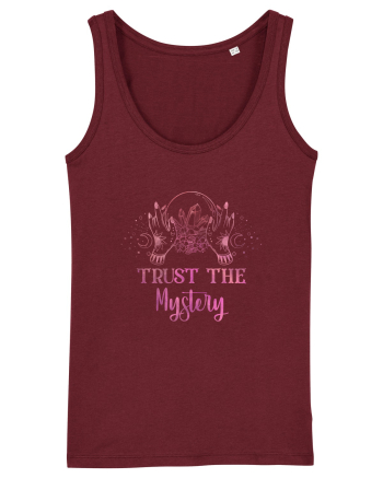 Trust The Mystery Mystical Vibes Burgundy