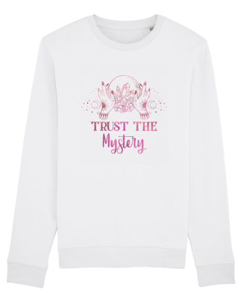 Trust The Mystery Mystical Vibes White