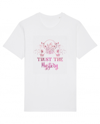 Trust The Mystery Mystical Vibes White
