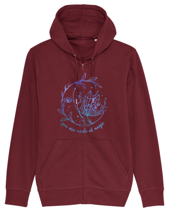 You Are Made Of Magic Mystical Burgundy