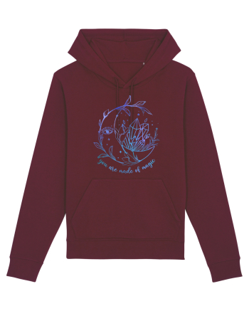 You Are Made Of Magic Mystical Burgundy