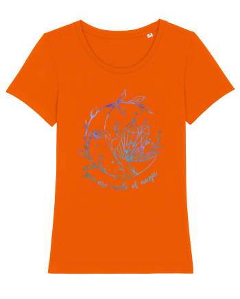 You Are Made Of Magic Mystical Bright Orange