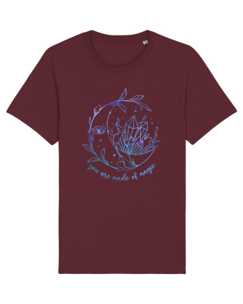 You Are Made Of Magic Mystical Burgundy