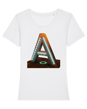 Litera A - 3D White
