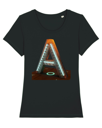 Litera A - 3D Black