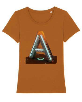 Litera A - 3D Roasted Orange