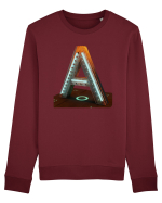 Litera A - 3D Bluză mânecă lungă Unisex Rise