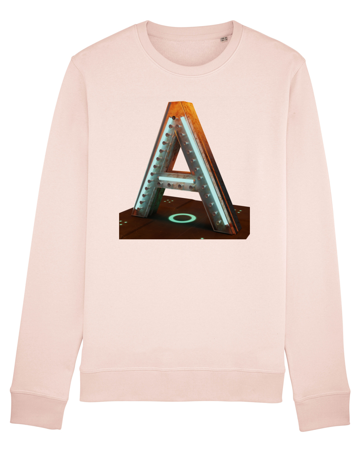 Bluză mânecă lungă Unisex Rise Candy Pink