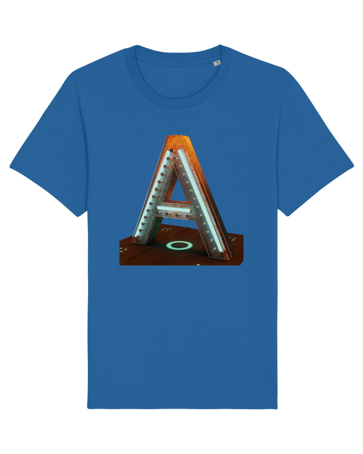 Tricou mânecă scurtă Unisex Rocker Royal Blue