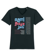 Anti bullying - v1 Tricou mânecă scurtă guler V Bărbat Presenter