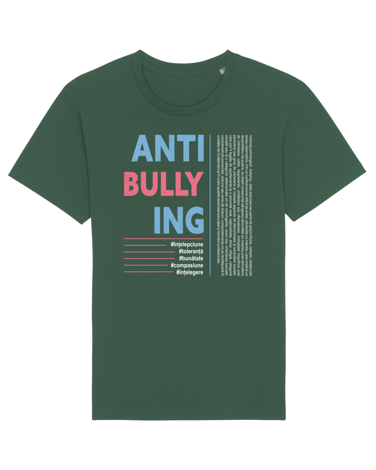 Tricou mânecă scurtă Unisex Rocker Bottle Green