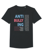 Anti bullying - v2 Tricou mânecă scurtă guler larg Bărbat Skater