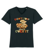 Don't Trip Over It Tricou mânecă scurtă guler V Bărbat Presenter