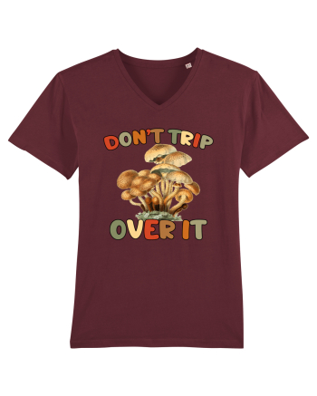 Don't Trip Over It Burgundy