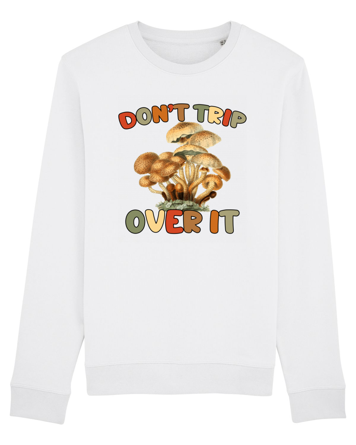 Bluză mânecă lungă Unisex Rise White