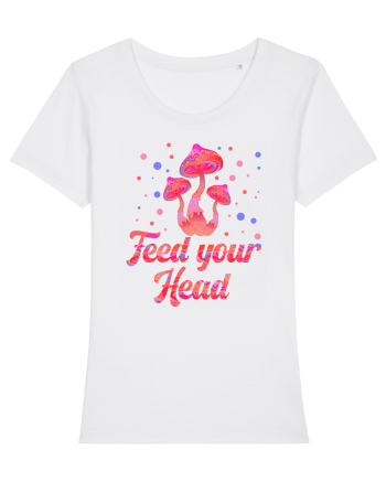 Feed Your Head Space Shroom Mushroom White