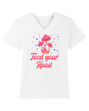 Feed Your Head Space Shroom Mushroom White