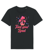 Feed Your Head Space Shroom Mushroom Tricou mânecă scurtă Unisex Rocker