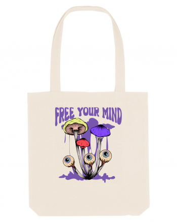 Free Your Mind Trippy Psychedelic Mushroom Natural