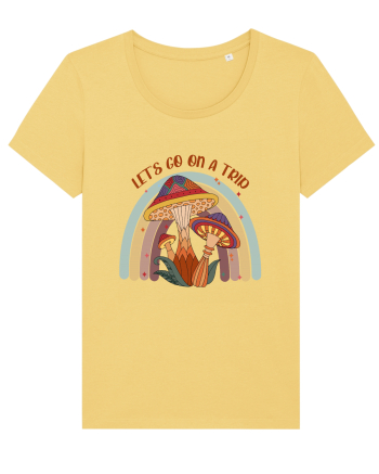 Let's Go On A Trip Hippy Mushroom Jojoba