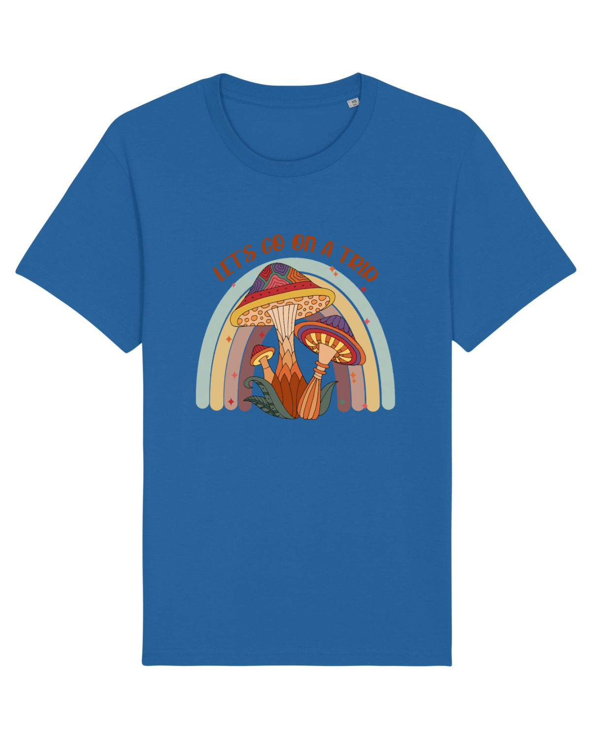 Tricou mânecă scurtă Unisex Rocker Royal Blue