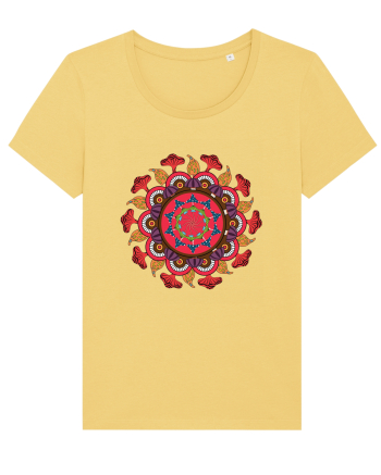 Magic Mushroom Mandala Shroom Trippy Jojoba