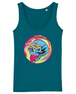 Magic Mushroom Psychedelic Trippy Skull Maiou Damă Dreamer