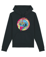 Magic Mushroom Psychedelic Trippy Skull Hanorac Unisex Drummer