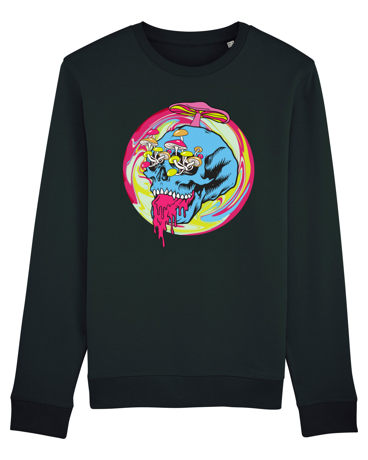 Bluză mânecă lungă Unisex Rise Black