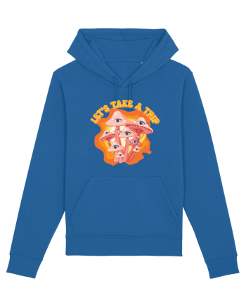 Let's Take A Trip Magic Mushroom Royal Blue
