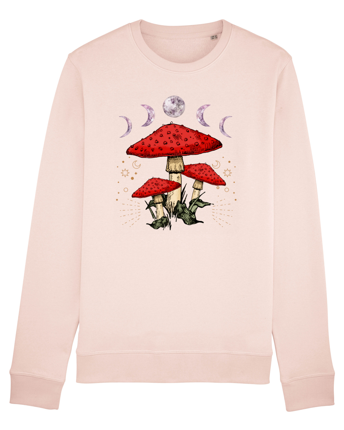 Bluză mânecă lungă Unisex Rise Candy Pink